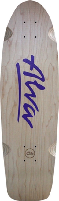 ALVA 1978 LOST MODEL SKATEBOARD DECK 8.5x30 NAT/INDIGO BLU