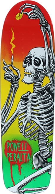 POWEL PERALTA HIPPIE SKELETON Skateboard Deck-8.6x31.6 RASTA