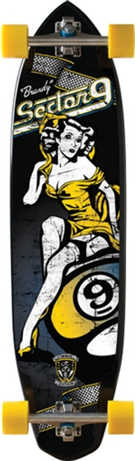 SECTOR 9 BRANDY Skateboard Complete-10.2x40 downhill