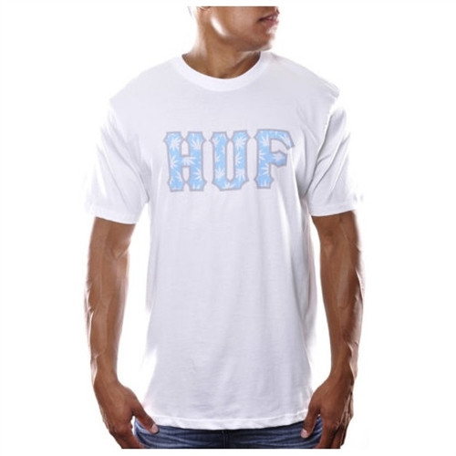 Huf PLANTLIFE Classic Logo Tee White L