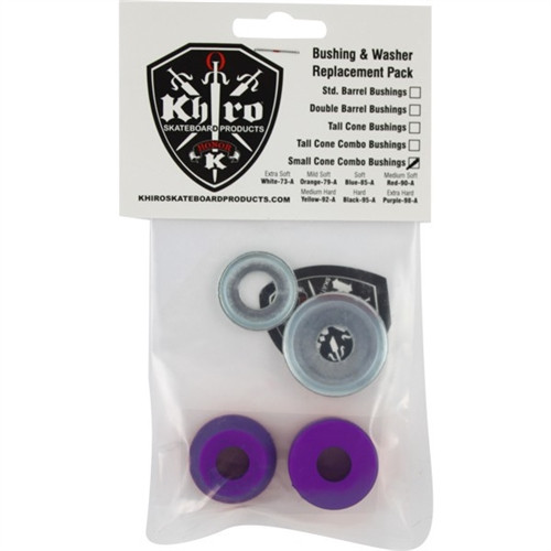 Khiro Small Cone Combo Bushings Purple 98a Set