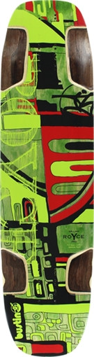 BUSTIN ROYCE PRO HOLLOWCORE LONGBOARD SKATEBOARD DECK-9.8x37.4