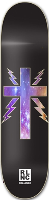 RELIANCE CROSS SPACE NEBULA SKATE DECK-8.0