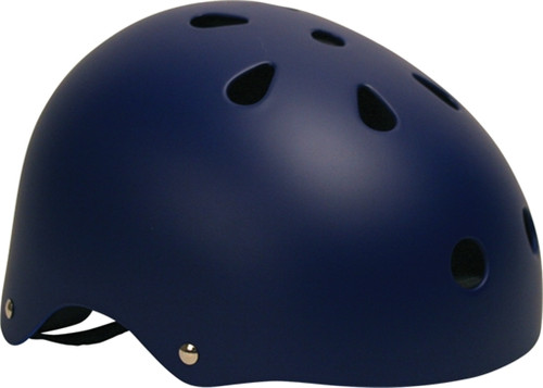 INDUSTRIAL FLAT BLUE SKATE HELMET SM