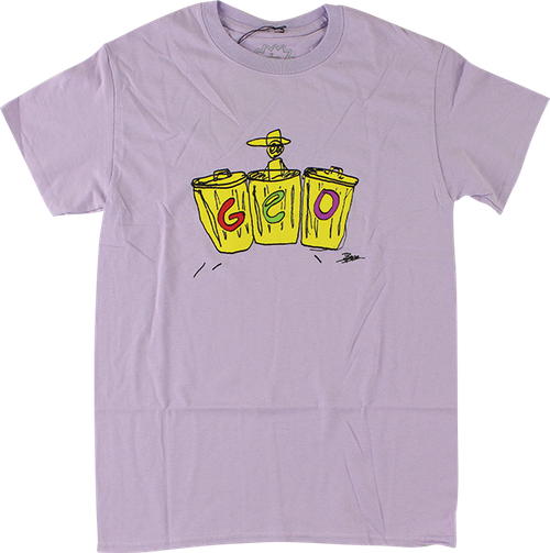 GEO TRASH CAN COWBOY SS LARGE  ORCHID
