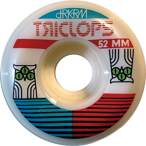 TRICLOPS STRIX 52mm 99a WHITE WHEELS SET