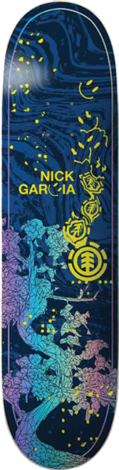 ELEMENT GARCIA LOW POLY SKATE DECK-8.25