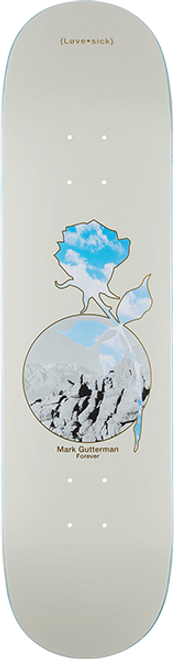 LOVESICK GUTTERMAN FOREVER SKATE DECK-8.12 GOLD FOIL