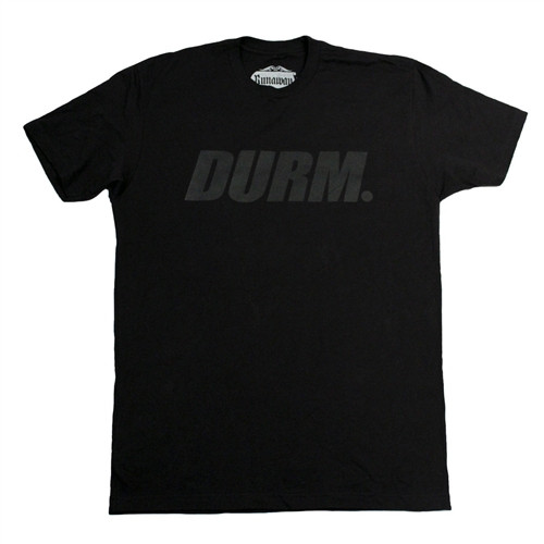 Runaway DURM T Shirt Black Black