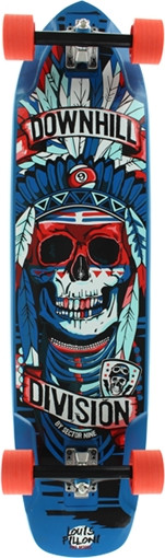 SECTOR 9 PILLONI ARROW SKATEBOARD COMPLETE-9.75x39.5 downhill