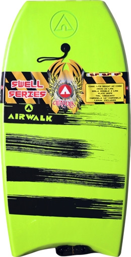 AIRWALK SWELL 42.5" LIME BODYBOARD
