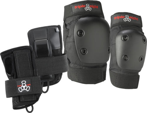 TRIPLE 8 DERBY 3/PK PADSMALL JR knee/elbow/wrist