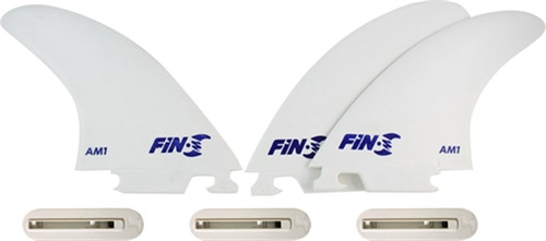 FIN-S PRODUCTION SET AM-1 WHITE 3 fins 3 boxes