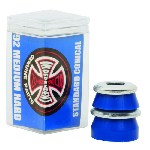 Independent STD Conical Cushions Bushings Blue 92 Hard Set