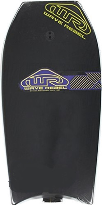 Wave Rebel Hawaii Bodyboard Boogie Board Black 36"