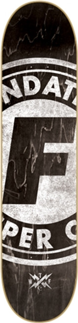 FOUNDATION SUPER CO Skateboard Deck-8.25 BLACK
