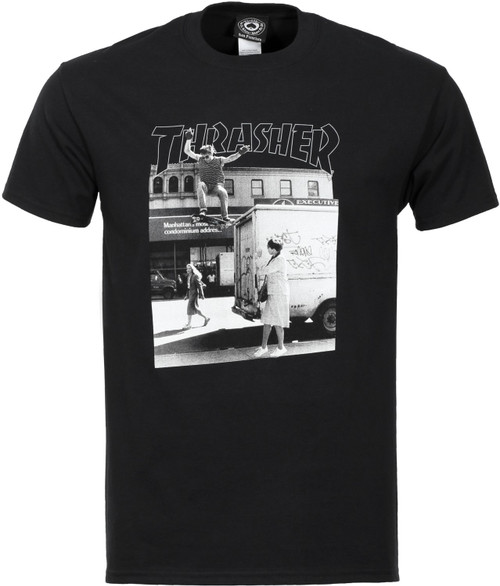 Thrasher Hackett SS TShirt Black