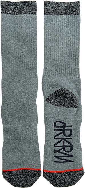 DARKROOM BLAZER MARLED CREW SOCKS GREY 1pr