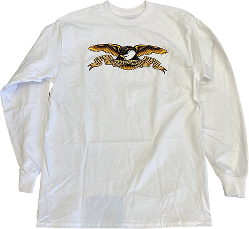 ANTI HERO EAGLE LONGSLEEVE XLARGE WHT