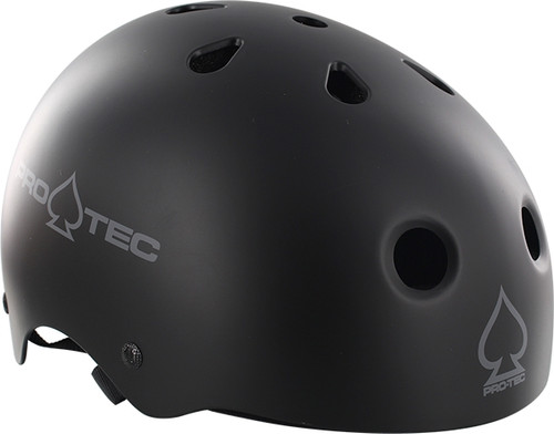 PROTEC CLASSIC MATTE BLACK-MEDIUM HELMET