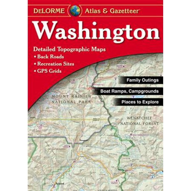 Delorme Washington Atlas White OneSize