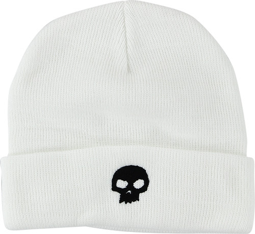 ZERO SKULL BEANIE WHITE