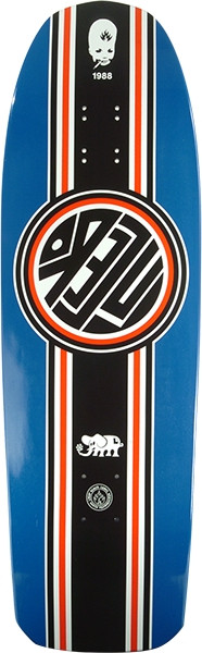 Black Label Lucero Racing Stripe Deck-10X32.88 Blue