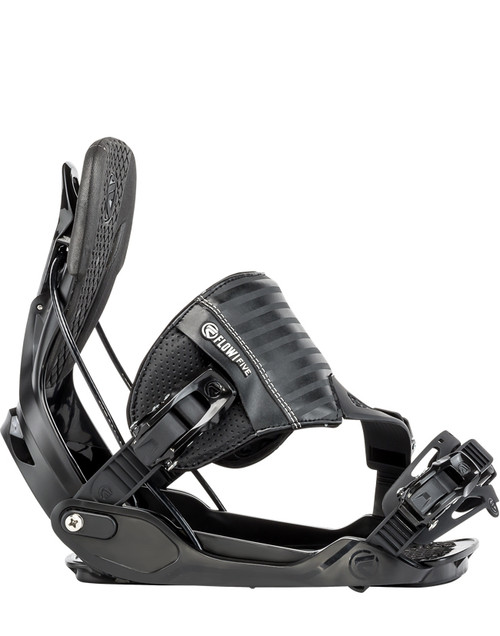 Flow Five Hybrid Snowboard Bindings Men Black | Boardparadise.com