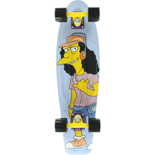 Penny Simpsons Otto Nickel Skateboard Complete Purple Nickle