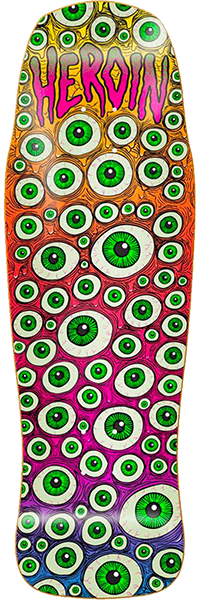 Heroin Mini Eyeballer Skateboard Deck-9X32 | Boardparadise.com