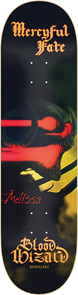 Blood Wizard Kowalski Mercyful Fate Skateboard Deck-8.5