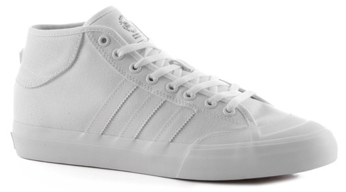 adidas matchcourt all white shoes