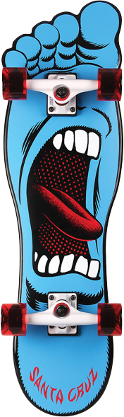 Santa Cruz Screaming Foot Right Compelte -9.3X32.1 | Boardparadise.com