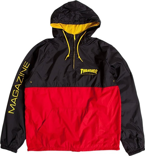 Black thrasher shop windbreaker