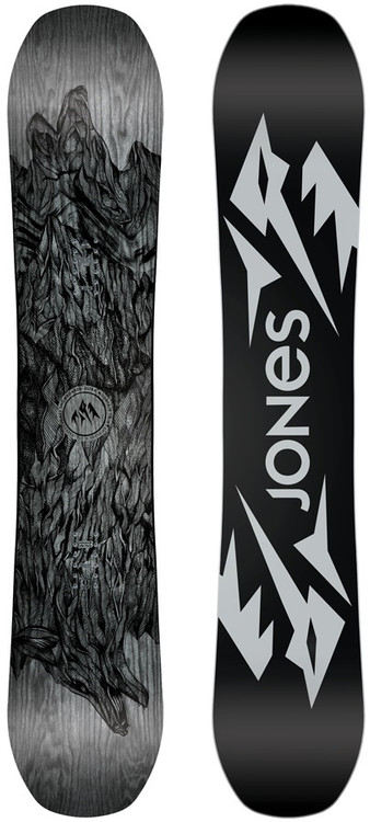 Jones Ultra Mountain Twin Snowboard Black 158W | Boardparadise.com