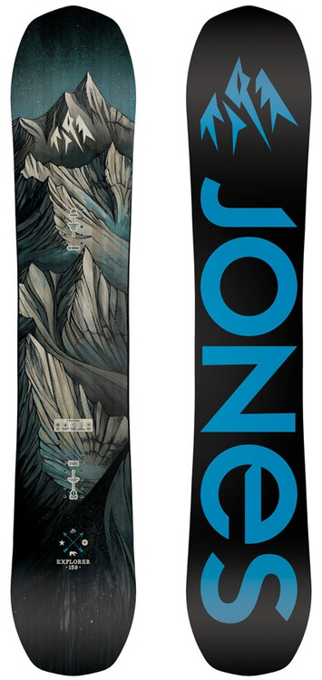 スノーボード JONES / Explorer 159 Jones Explorer Snowboard Blue 159 | Boardparadise.com