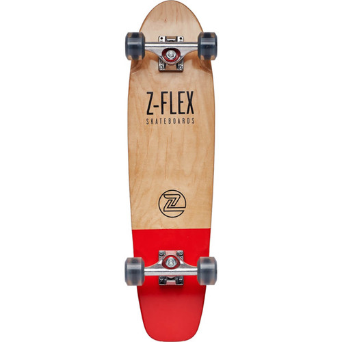 Z-Flex Cruiser Red Tail Skateboard Complete Red 29