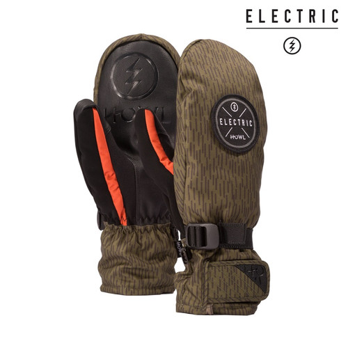 Howl Fairbanks Electric Mitts Black | Boardparadise.com