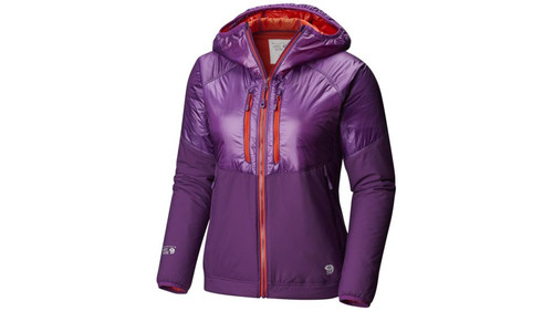 Mountain Hardwear Kor Strata Alpine Hooded Womens Cosmos Purple