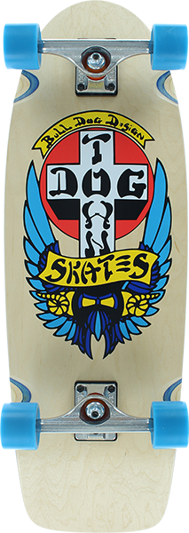 Dogtown Og Bulldog Skateboard Complete-10X30 Natural