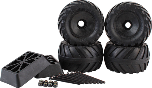 Xt Wheelz 112Mm W/Riser Kit 4/Wheel Set | Boardparadise.com
