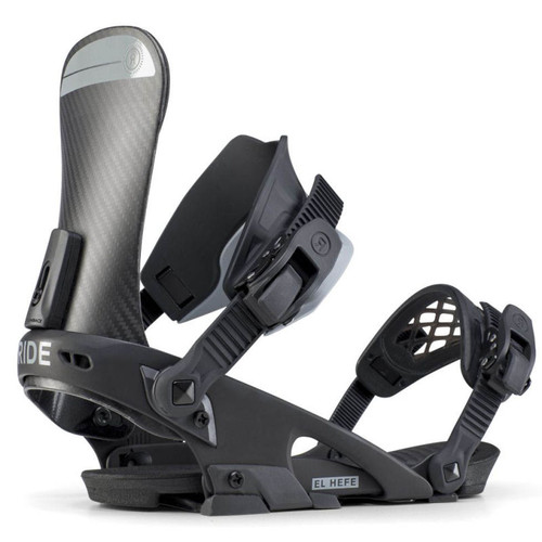 RIDE EL HEFE ライド カーボンハイバック&アルミ Ride El Hefe Bindings Black | Boardparadise.com