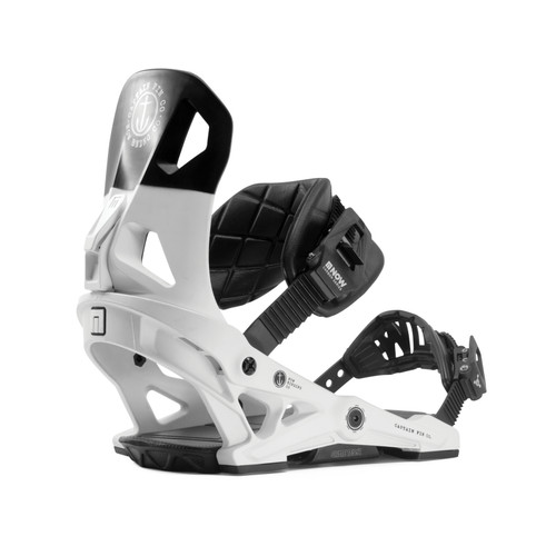 ナウ NOW CAPTAIN FIN NOW X CAPTAIN FIN Now X Captain Fin Snowboard Bindings 2020 White | Boardparadise.com