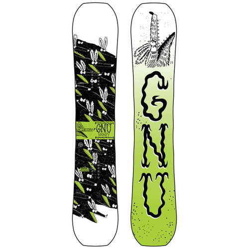 Gnu Money C2e 2020 Snowboard White 152 | Boardparadise.com 