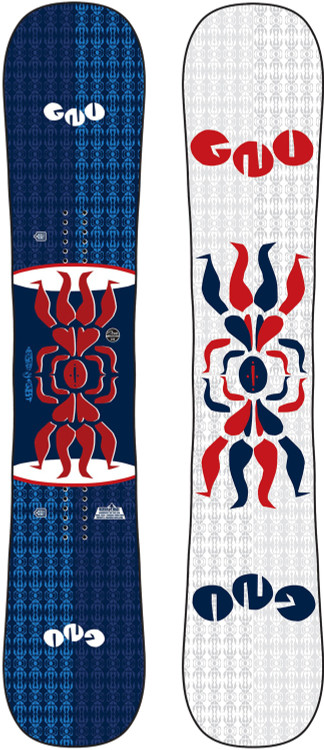 Gnu Headspace C3 2020 Snowboard White Blue 158 | Boardparadise.com