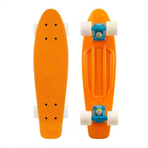 Penny Skateboard Original 22 Skateboard Complete Orange Blue