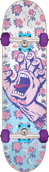 Santa Cruz Floral Decay Hand Mini Complete-7.75 | Boardparadise.com
