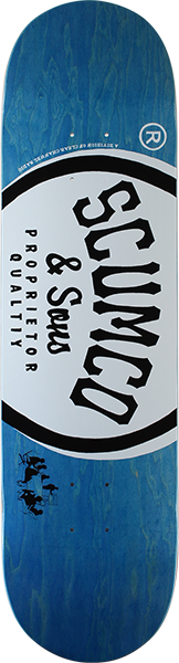 Scumco Logo Board Skateboard Deck-7.87 Assorted | Boardparadise.com