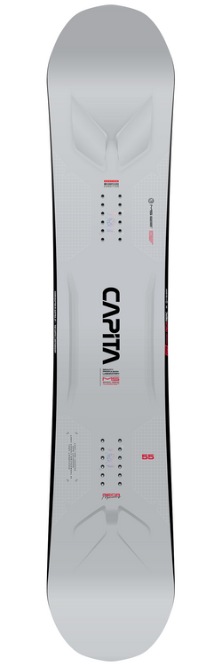 Capita Mega Mercury Snowboard 2024 Demo Grey 155 | Boardparadise.com