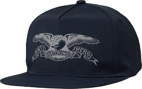 Anti Hero Basic Eagle Snapback Hat Navy